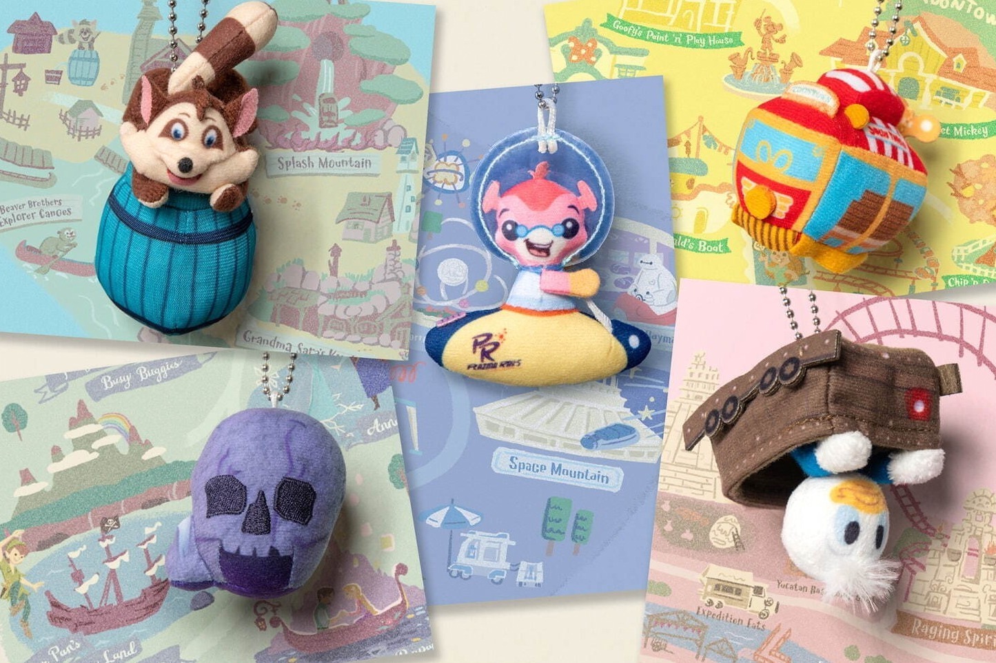 ミニーマウス｜東京ディズニーリゾート“パークマップ＆アトラクション”着想グッズ、ミッキーやドナルドのトートなど
