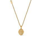 ルイ・ヴィトン25年春夏メンズアクセサリー、モノグラム・フラワー散りばめたパールネックレスなど｜写真4