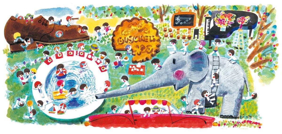 堀内誠一の展覧会が東京・プレイ ミュージアムで「ぐるんぱのようちえん」絵本原画や雑誌「anan」集結 - ファッションプレス