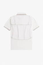 フレッドペリーのレイ ビームス限定ポロシャツ、“レイヤード風”コルセット＆チェーンデザインで｜写真6