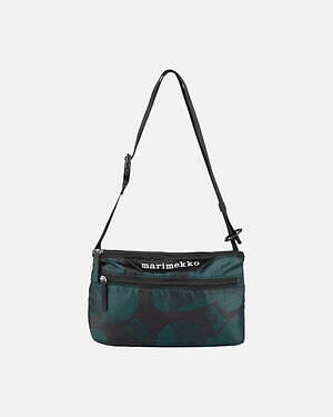 マリメッコ　バッグ　ダークグリーン marimekko マリメッコ ショルダーバッグ ダークグリーン 緑 CASH