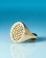 東京発ジュエリー「メゾン カノコギ」花模様のカラフルリング＆パールネックレス、原宿の限定ストアで｜写真6