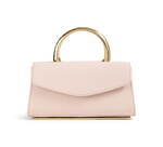 フルラの”春色”レディースバッグ、メタルハンドルの上品ハンドバッグや2WAY台形クラッチ｜写真6