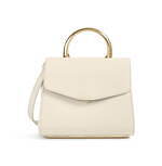 フルラの”春色”レディースバッグ、メタルハンドルの上品ハンドバッグや2WAY台形クラッチ｜写真10