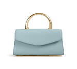 フルラの”春色”レディースバッグ、メタルハンドルの上品ハンドバッグや2WAY台形クラッチ｜写真5