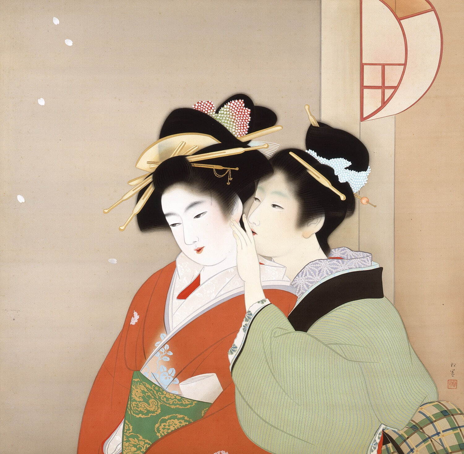 上村松園 《春宵》 昭和11年(1936年) ［後期展示］