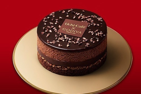 ローソン×ゴディバ“チョコ好き必見”コラボスイーツ、ミニサイズ濃厚チョコレートケーキ