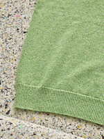 米富繊維「ディスイズアセーター」カシミヤ100％ニット、杢イエローや杢レッドなど豊富なカラー｜写真3