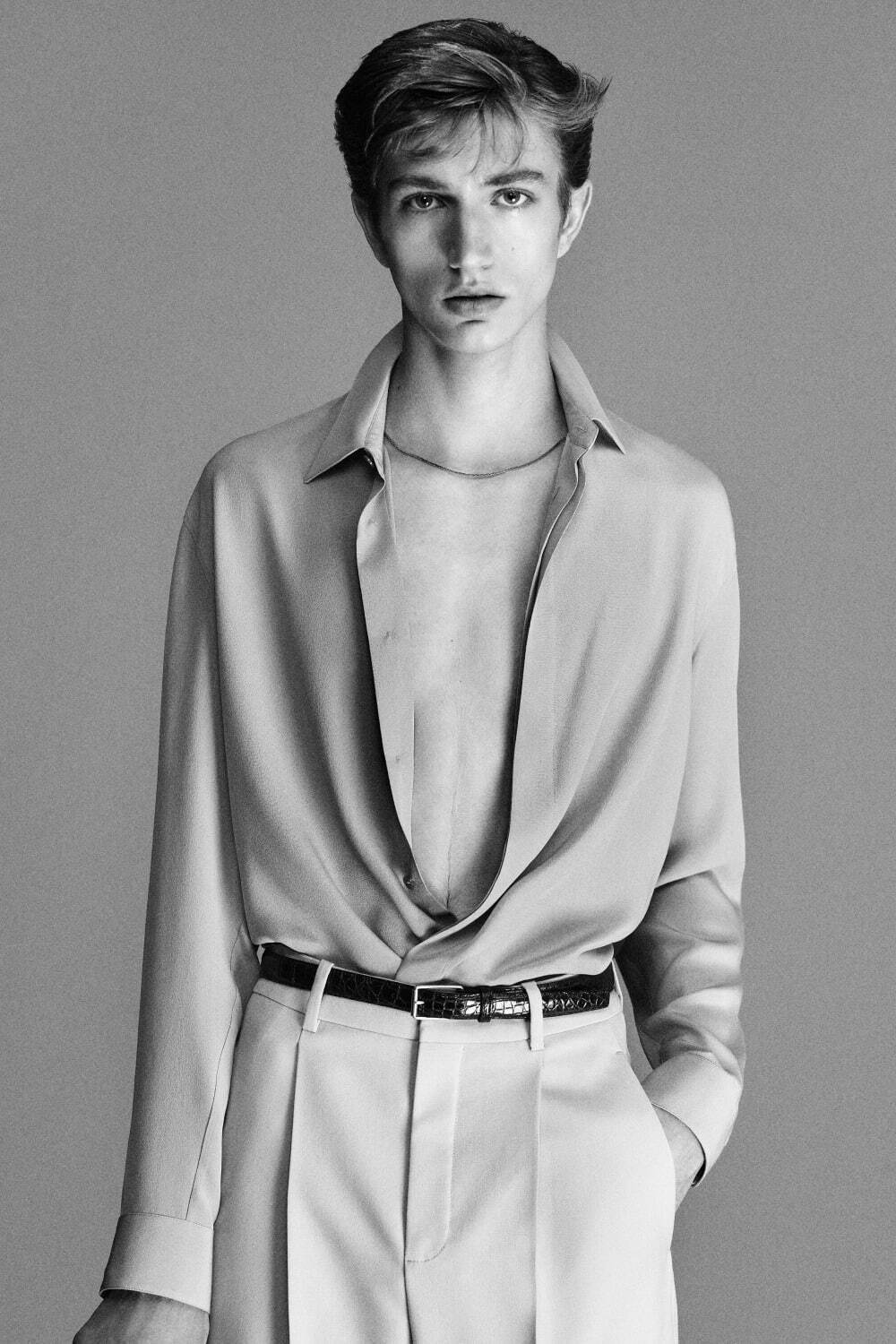 サンローラン(Saint Laurent) 2025年春夏メンズコレクション  - 写真16