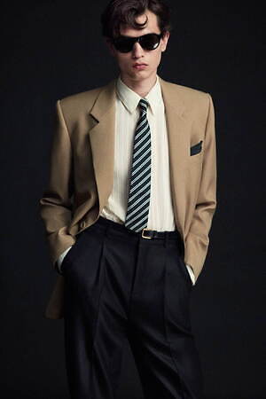 サンローラン(Saint Laurent) 2025年春夏メンズコレクション  - 写真18