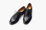 ブルックス ブラザーズとクロケット＆ジョーンズのメンズ革靴、快適フィットのオックスフォードシューズ｜写真1