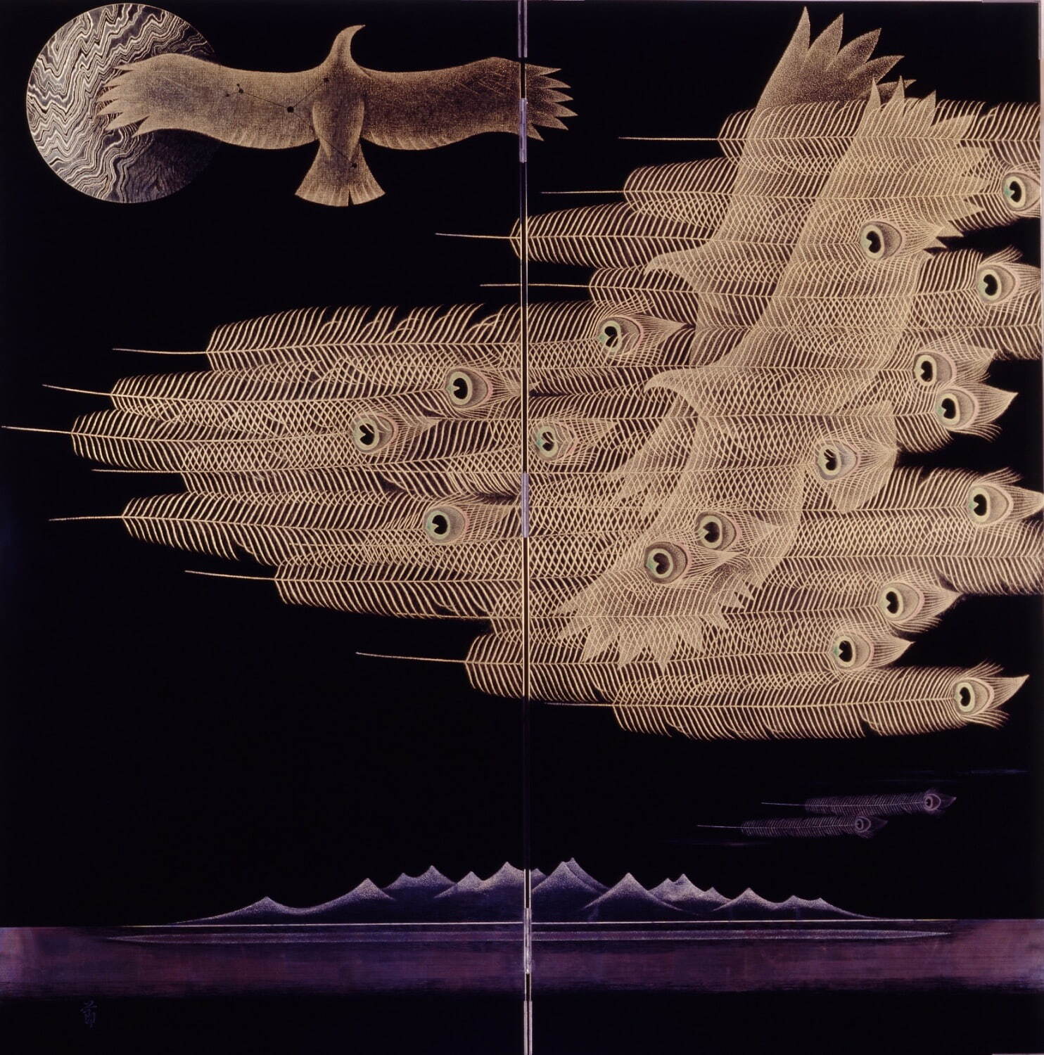 髙橋節郎 《星座創記》 昭和50年(1975年) 豊田市美術館蔵