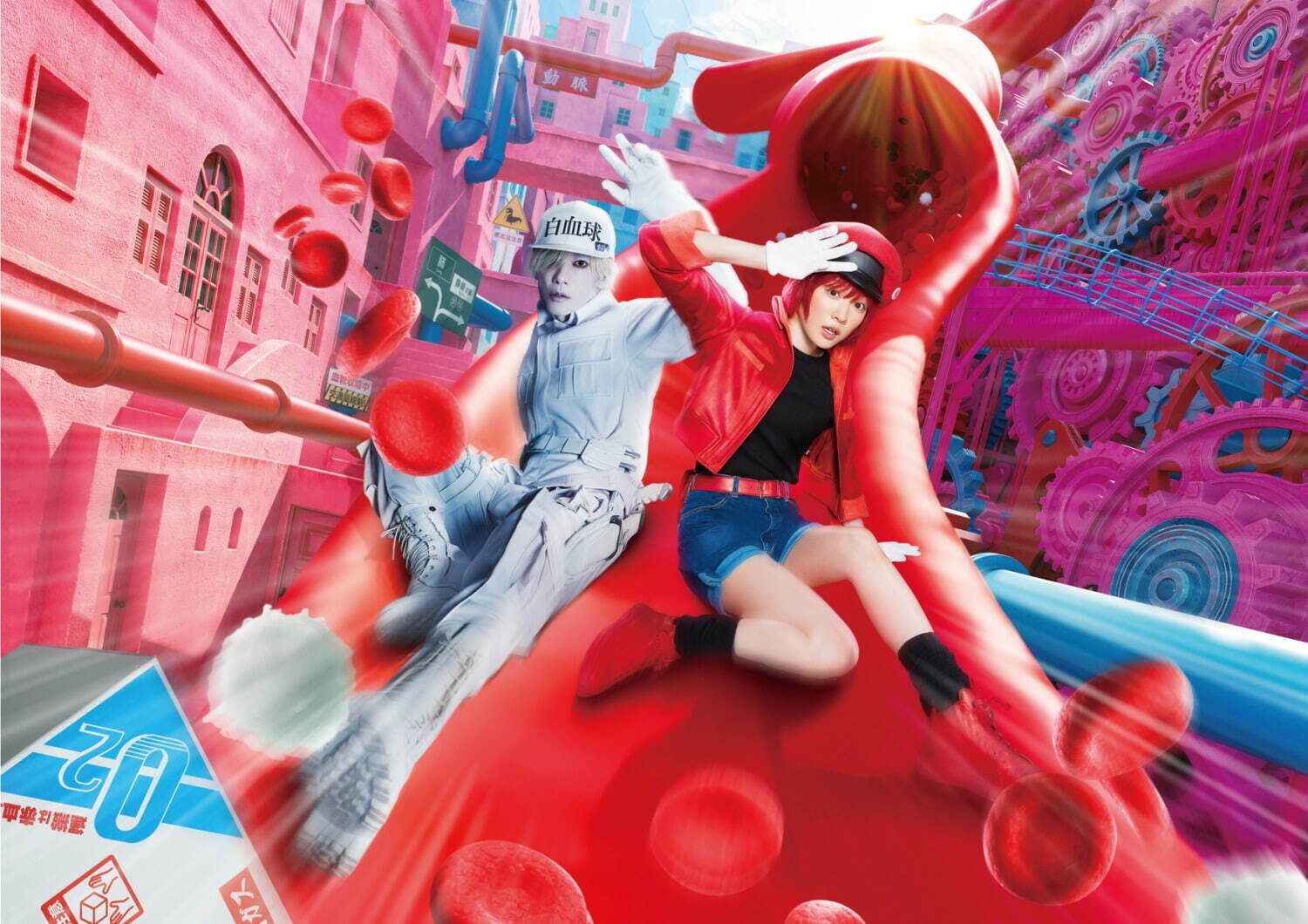 実写映画『はたらく細胞』細胞＆細菌キャラの衣装製作秘話、イメージしたのはシルク・ドゥ・ソレイユ！？｜写真18