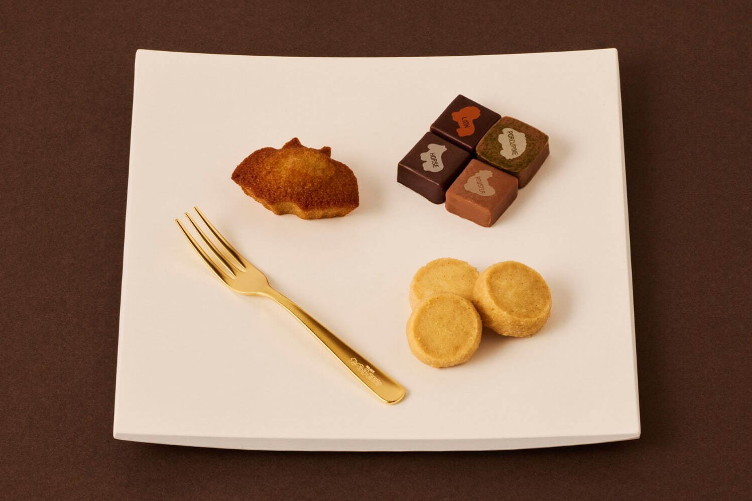 「たべっ子どうぶつMEETS」カフェが表参道に、“らいおんくん”チョコケーキなど限定スイーツ＆グッズ｜写真3