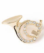 ランバン オン ブルー24年クリスマスジュエリー、夜空に星が浮かぶネックレス＆三日月揺れるピアス｜写真12