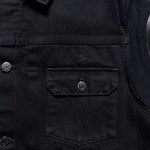 アンダーカバー×マインデニム、“袖レザー”のメンズデニムジャケットや細身スエードパンツ｜写真4