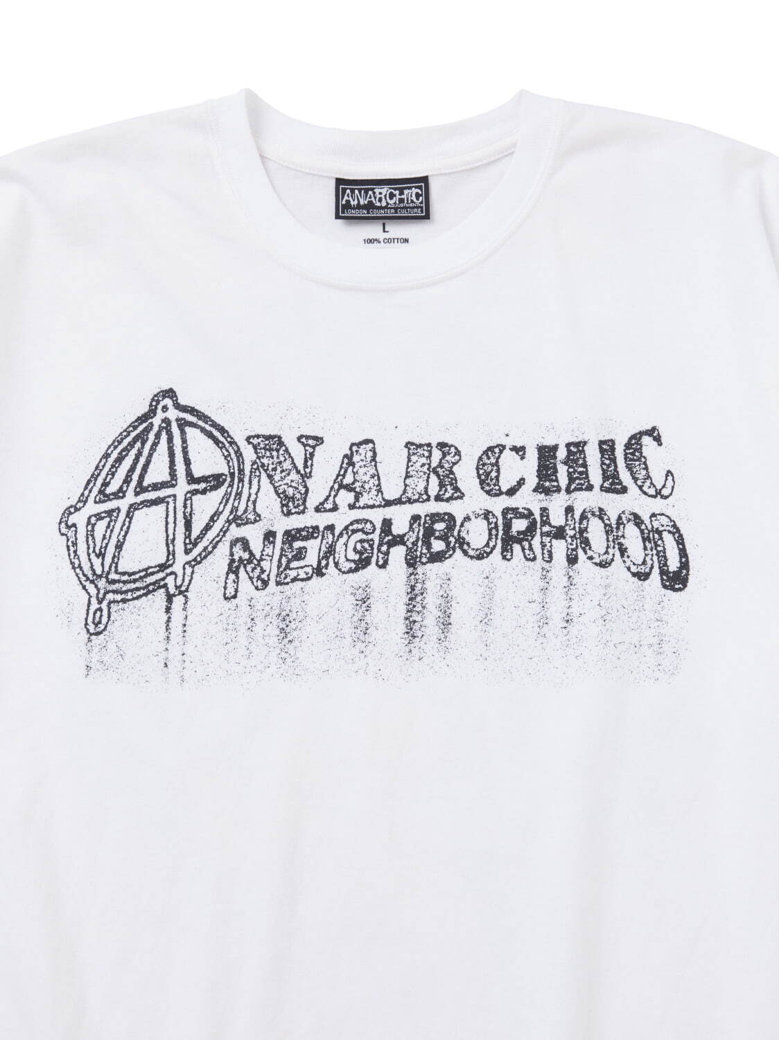 ネイバーフッド“Aロゴ”Tシャツ＆フーディ、英発アナーキック・アジャストメントとコラボ｜写真30