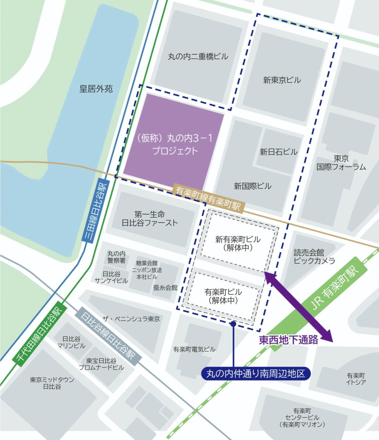 帝国劇場＆出光美術館がリニューアル、国際ビル・帝劇ビル建替で - 新商業施設や屋外テラスも｜写真20