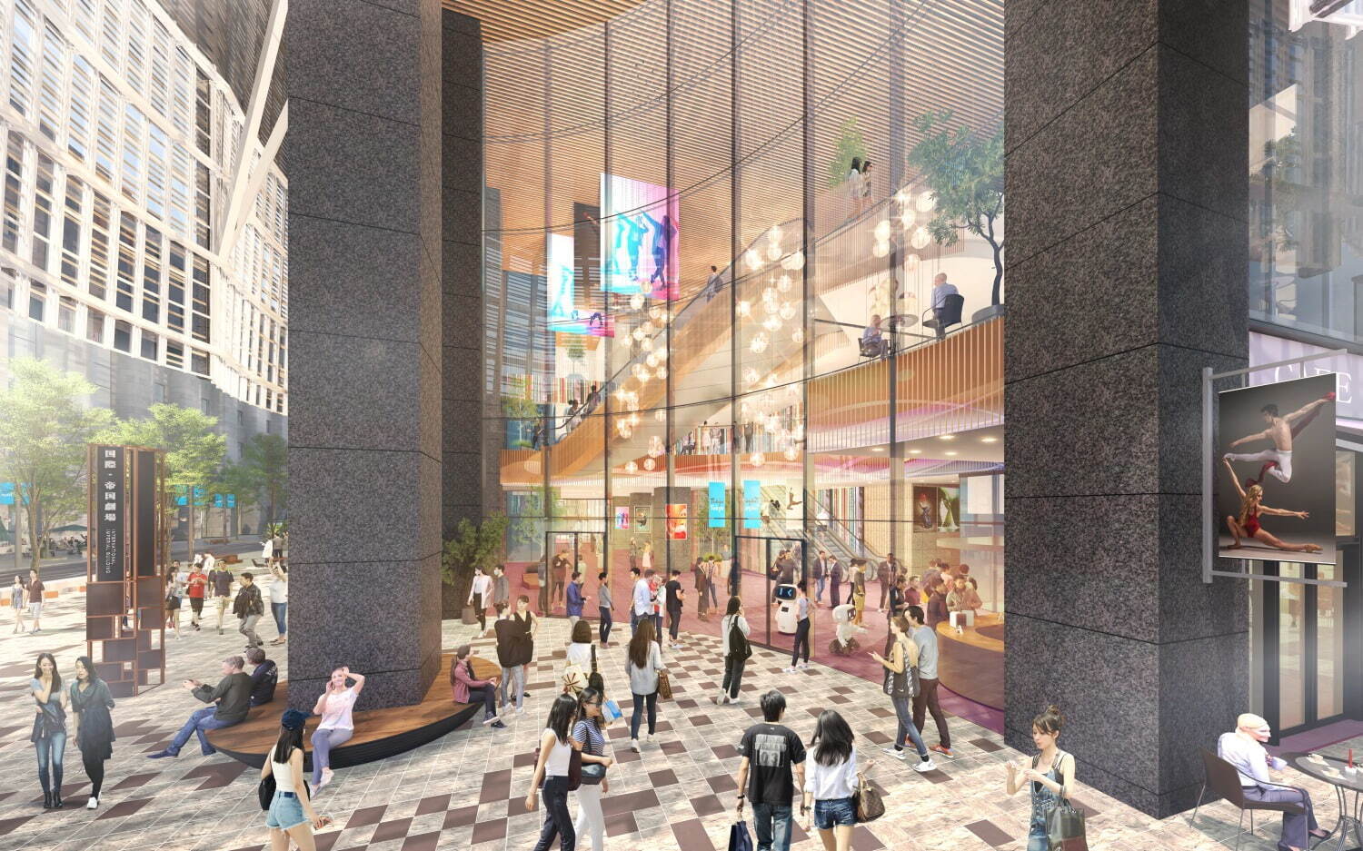 帝国劇場＆出光美術館がリニューアル、国際ビル・帝劇ビル建替で - 新商業施設や屋外テラスも｜写真13