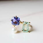 トモコ フルサワ ジュエリー25年春“カラフル天然石”輝くチョーカー＆1点ものリング｜写真7