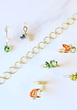 トモコ フルサワ ジュエリー25年春“カラフル天然石”輝くチョーカー＆1点ものリング｜写真1