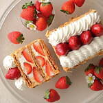 キハチ 青山本店、希少な苺“まりひめ”の限定ナポレオンパイ＆アフタヌーンティー｜写真10