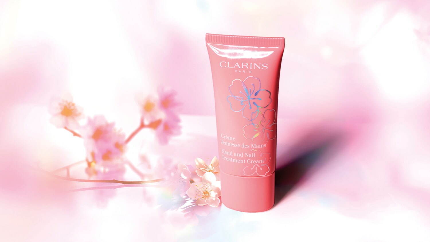 クラランス「満開の桜」香る2025年春コスメ、“ラメぎっしり”限定