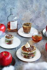 京都「雲上茶寮」冬限定スイーツ、“雪降る日本庭園”イメージのりんご＆和紅茶パフェ｜写真7