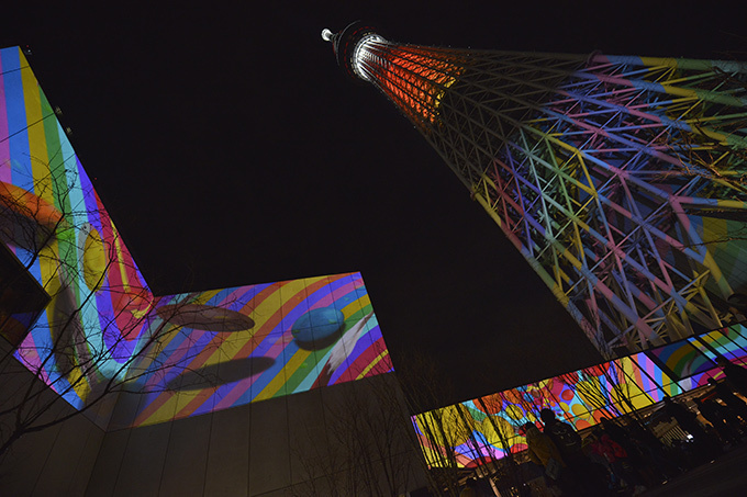 東京スカイツリーが世界一高いクリスマスツリーに！初のプロジェクションマッピングも｜写真3