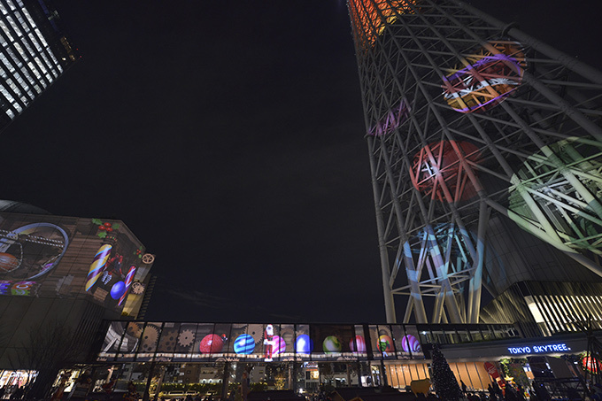 東京スカイツリーが世界一高いクリスマスツリーに！初のプロジェクションマッピングも｜写真5