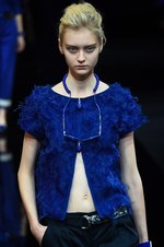 エンポリオ アルマーニ 2015年春夏コレクション - 魅惑のブルーで彩る、モダンなマリンルック｜写真56