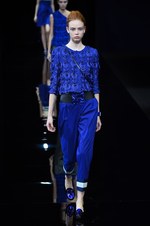 エンポリオ アルマーニ 2015年春夏コレクション - 魅惑のブルーで彩る、モダンなマリンルック｜写真57