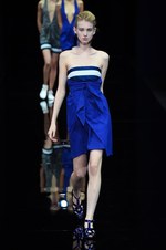 エンポリオ アルマーニ 2015年春夏コレクション - 魅惑のブルーで彩る、モダンなマリンルック｜写真59