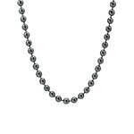 ジャムホームメイド“血液型イニシャル”のネックレス、鏡面仕上げ＆経年変化楽しむシルバー925で｜写真1