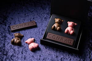 コンラッド東京2025年バレンタイン、“苺＆ほうじ茶”ベア型チョコレートや大人のレーズンバターサンド｜写真2