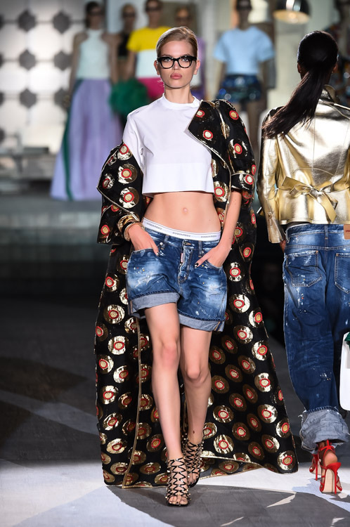 ディースクエアード(DSQUARED2) 2015年春夏ウィメンズコレクション シルエット - 写真32