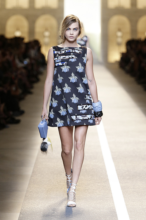 フェンディ(FENDI) 2015年春夏コレクション - 路上に咲く優美なオーキッド | 写真