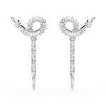 スワロフスキー2025年“蛇”モチーフネックレス、大粒クリスタルパール＆螺旋状シルエット｜写真7