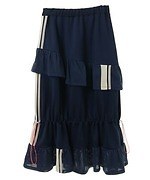 キャンディ ストリッパー25年春、ランジェリーライクなキャミワンピ＆リメイク風ナイロンブルゾン｜写真5