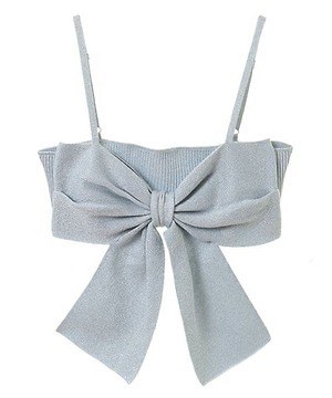 キャンディ ストリッパー25年春、“ぽってりベロアリボン”ジャケット＆ハート柄レースのバルーンワンピ｜写真15