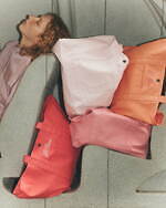 エルエルビーン“桜や桃”イメージのピンク色トートバッグ、サロン アダム エ ロペ限定｜写真1