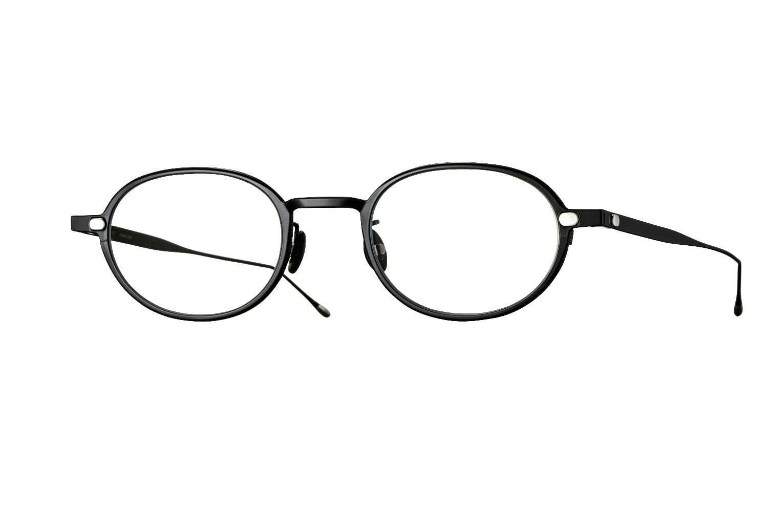 10eyevan メガネ no.8 (47)通販 c.10S-CL MatBlack (取扱：浦和店) ポンメガネ