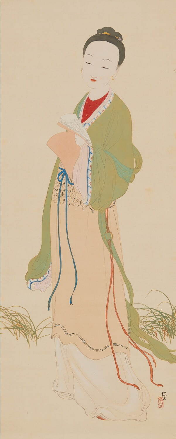 木島櫻谷 《唐美人》 大正時代 20世紀 泉屋博古館東京