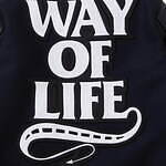 ネイバーフッド×ダブルタップス×ラッツ、レザー＆メルトンの“立体刺繍入り”バーシティジャケットなど｜写真2