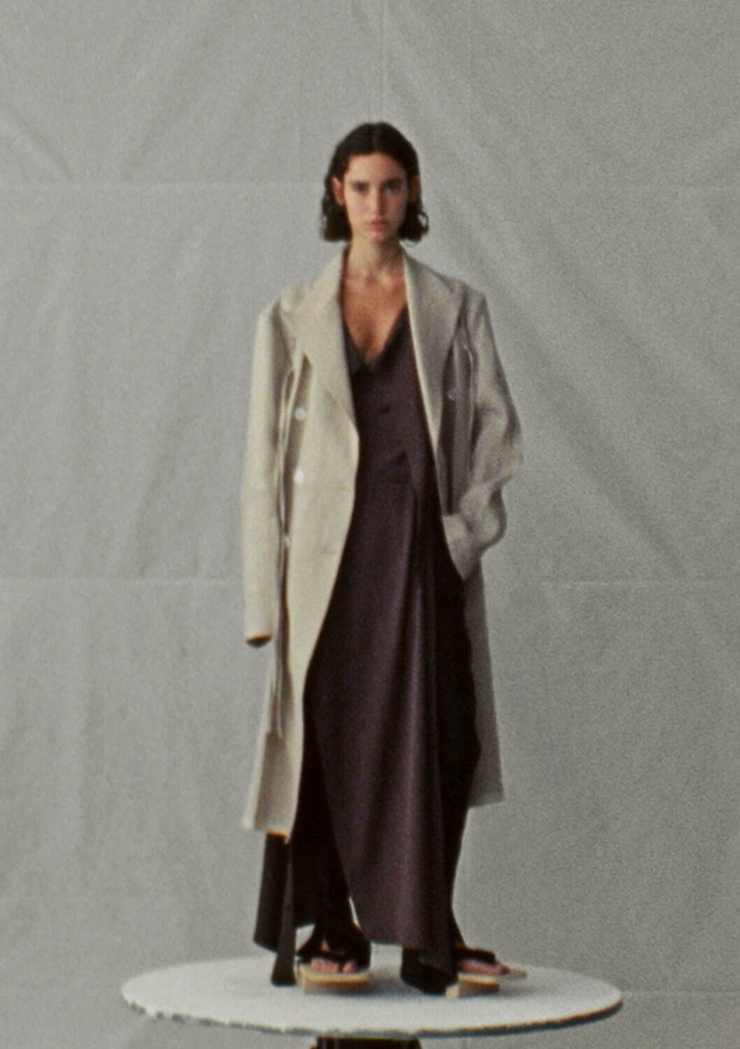 セッチュウ 2024年春夏｜female ステンカラーコート