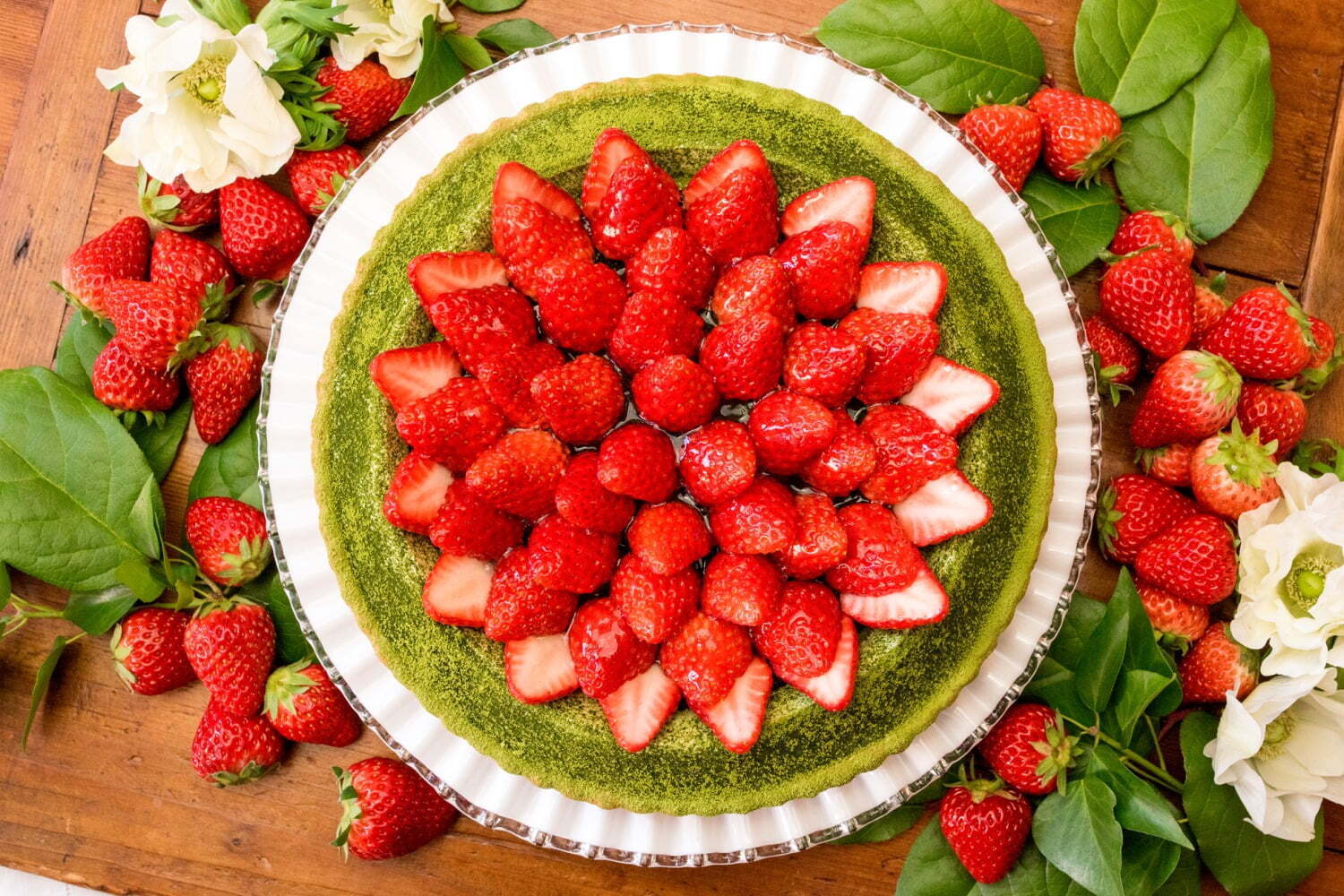 フルーツタルト｜キル フェ ボン京都店限定「抹茶タルト」“甘酸っぱいイチゴ×ほろ苦い抹茶”の贅沢なハーモニー