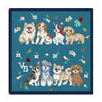 ヴァンドームブティック×フェイラー、トイプードルなど“犬モチーフ”のアクセサリーとハンカチのセット｜写真2