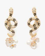 ケイト・スペード“花と蛇”描いた斜め掛けバッグ＆とぐろ巻くパール付ジュエリーなど｜写真4