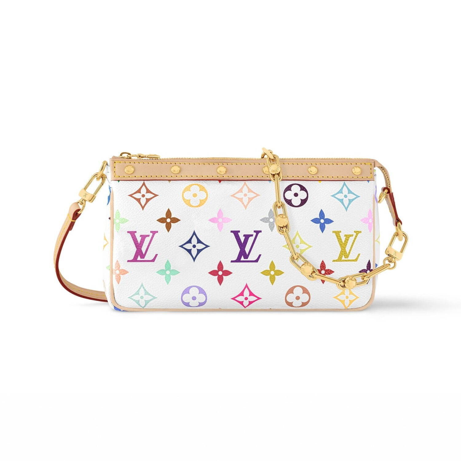ヴィトン 村上隆 非売品 トレカ カラフルモノグラム 大きめ ホワイト 1/1・1/2発売｜Louis Vuitton × Takashi Murakami 25SS