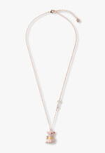 アナ スイ“幸運呼ぶ”クローバージュエリー、カットガラス×柔らかなピンクの蝶添えたネックレスやピアス｜写真6